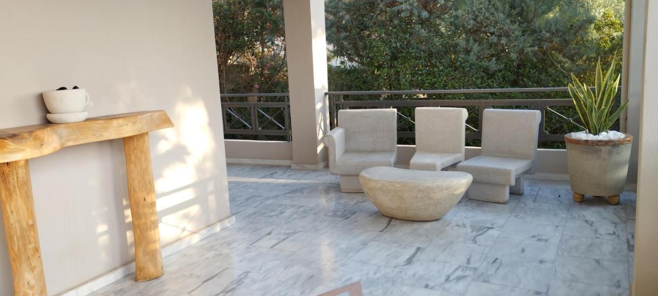 Suite With Garden Agia Marina  المظهر الخارجي الصورة